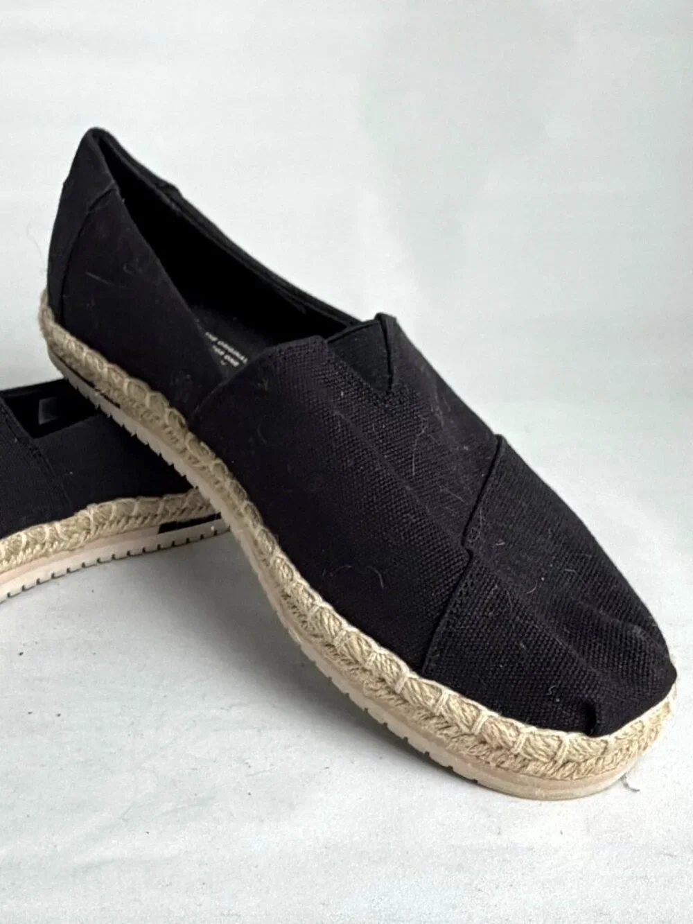 TOMS Black Espadrilles